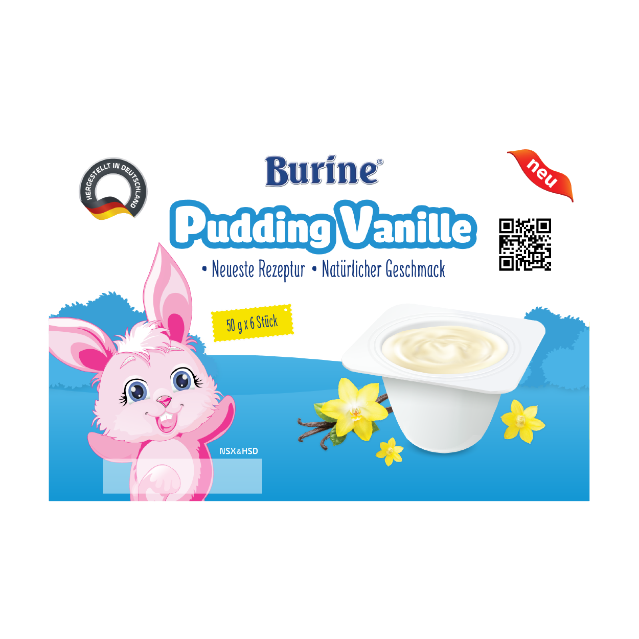 Pudding Burine vị Vani 